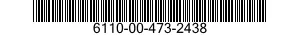 6110-00-473-2438  6110004732438 004732438