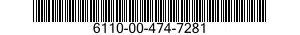6110-00-474-7281  6110004747281 004747281