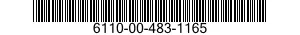 6110-00-483-1165 REGULATOR SET,VOLTAGE 6110004831165 004831165