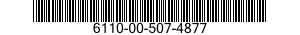 6110-00-507-4877  6110005074877 005074877