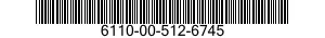 6110-00-512-6745  6110005126745 005126745
