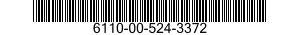 6110-00-524-3372  6110005243372 005243372