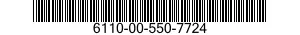 6110-00-550-7724  6110005507724 005507724