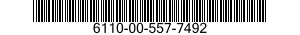 6110-00-557-7492  6110005577492 005577492