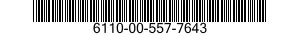 6110-00-557-7643  6110005577643 005577643