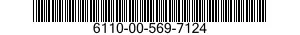6110-00-569-7124  6110005697124 005697124