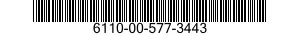 6110-00-577-3443  6110005773443 005773443