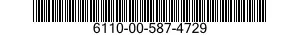 6110-00-587-4729  6110005874729 005874729