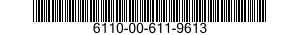 6110-00-611-9613  6110006119613 006119613