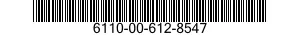 6110-00-612-8547  6110006128547 006128547