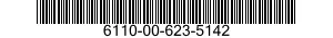 6110-00-623-5142  6110006235142 006235142