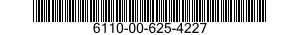 6110-00-625-4227  6110006254227 006254227