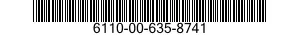 6110-00-635-8741  6110006358741 006358741