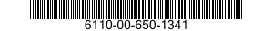6110-00-650-1341  6110006501341 006501341