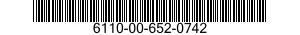 6110-00-652-0742  6110006520742 006520742