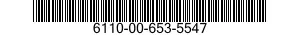 6110-00-653-5547  6110006535547 006535547