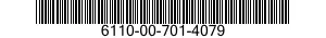 6110-00-701-4079  6110007014079 007014079