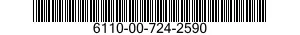 6110-00-724-2590  6110007242590 007242590