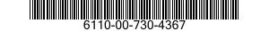 6110-00-730-4367  6110007304367 007304367