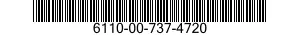 6110-00-737-4720  6110007374720 007374720