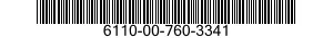 6110-00-760-3341  6110007603341 007603341