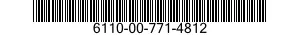 6110-00-771-4812  6110007714812 007714812