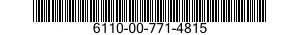 6110-00-771-4815  6110007714815 007714815