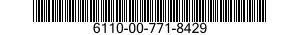 6110-00-771-8429  6110007718429 007718429