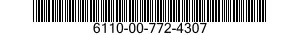 6110-00-772-4307  6110007724307 007724307