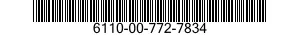 6110-00-772-7834  6110007727834 007727834