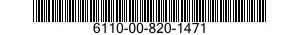 6110-00-820-1471  6110008201471 008201471