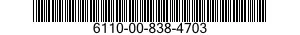 6110-00-838-4703  6110008384703 008384703