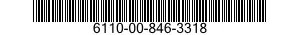 6110-00-846-3318  6110008463318 008463318