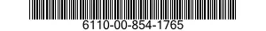 6110-00-854-1765  6110008541765 008541765