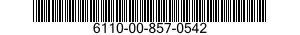 6110-00-857-0542  6110008570542 008570542