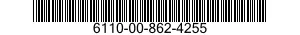 6110-00-862-4255  6110008624255 008624255