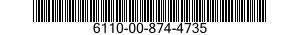 6110-00-874-4735 PROTECTOR,THERMAL-OVERLOAD,ELECTRICAL MOTOR 6110008744735 008744735