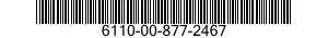 6110-00-877-2467  6110008772467 008772467