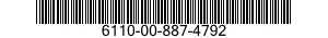 6110-00-887-4792  6110008874792 008874792