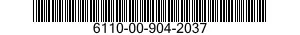 6110-00-904-2037  6110009042037 009042037