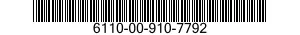 6110-00-910-7792  6110009107792 009107792