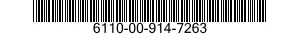 6110-00-914-7263  6110009147263 009147263