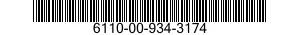 6110-00-934-3174  6110009343174 009343174