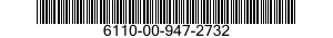 6110-00-947-2732  6110009472732 009472732