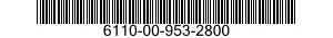 6110-00-953-2800  6110009532800 009532800