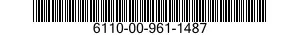 6110-00-961-1487  6110009611487 009611487