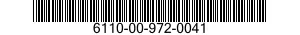 6110-00-972-0041  6110009720041 009720041