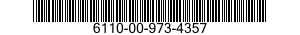 6110-00-973-4357  6110009734357 009734357