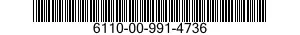 6110-00-991-4736  6110009914736 009914736
