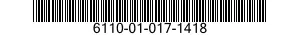 6110-01-017-1418 REGULATOR ASSEMBLY,VOLTAGE 6110010171418 010171418